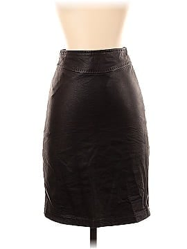 Elie Tahari Leather Skirt (view 1)