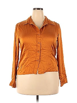 Forenza Long Sleeve Silk Top (view 1)