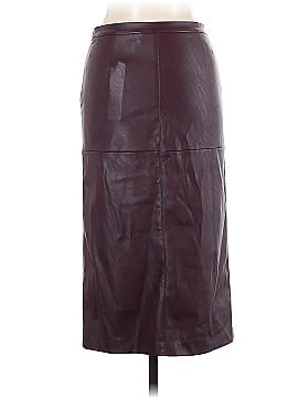 Pinko Faux Leather Skirt (view 2)