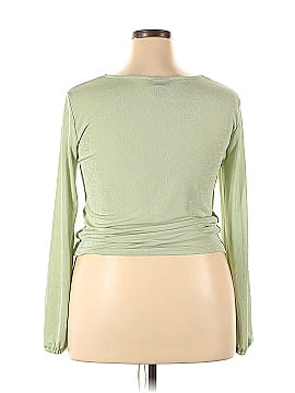 Just Polly Long Sleeve Blouse (view 2)