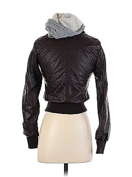 bb winter Faux Leather Jacket (view 2)