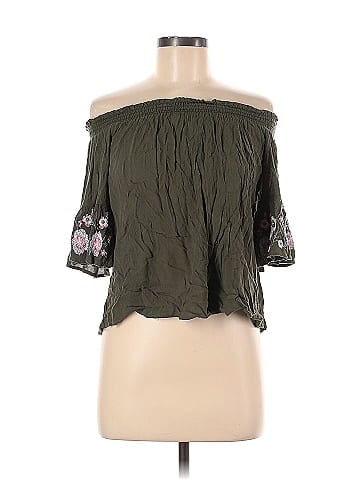 Hollister Short Sleeve Blouse (view 1)