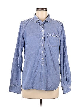 J.Crew Factory Store Long Sleeve Button-Down Shirt (view 1)