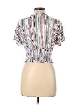 Crave Fame By Almost Famous Short Sleeve Blouse (view 2)