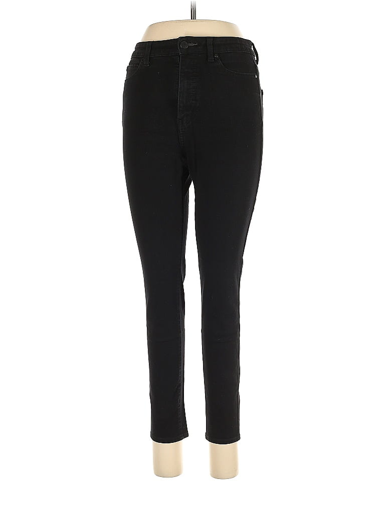 Pre-owned Uniqlo Jeggings In Black