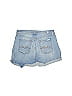 7 For All Mankind Ombre Blue Denim Shorts 28 Waist - photo 2