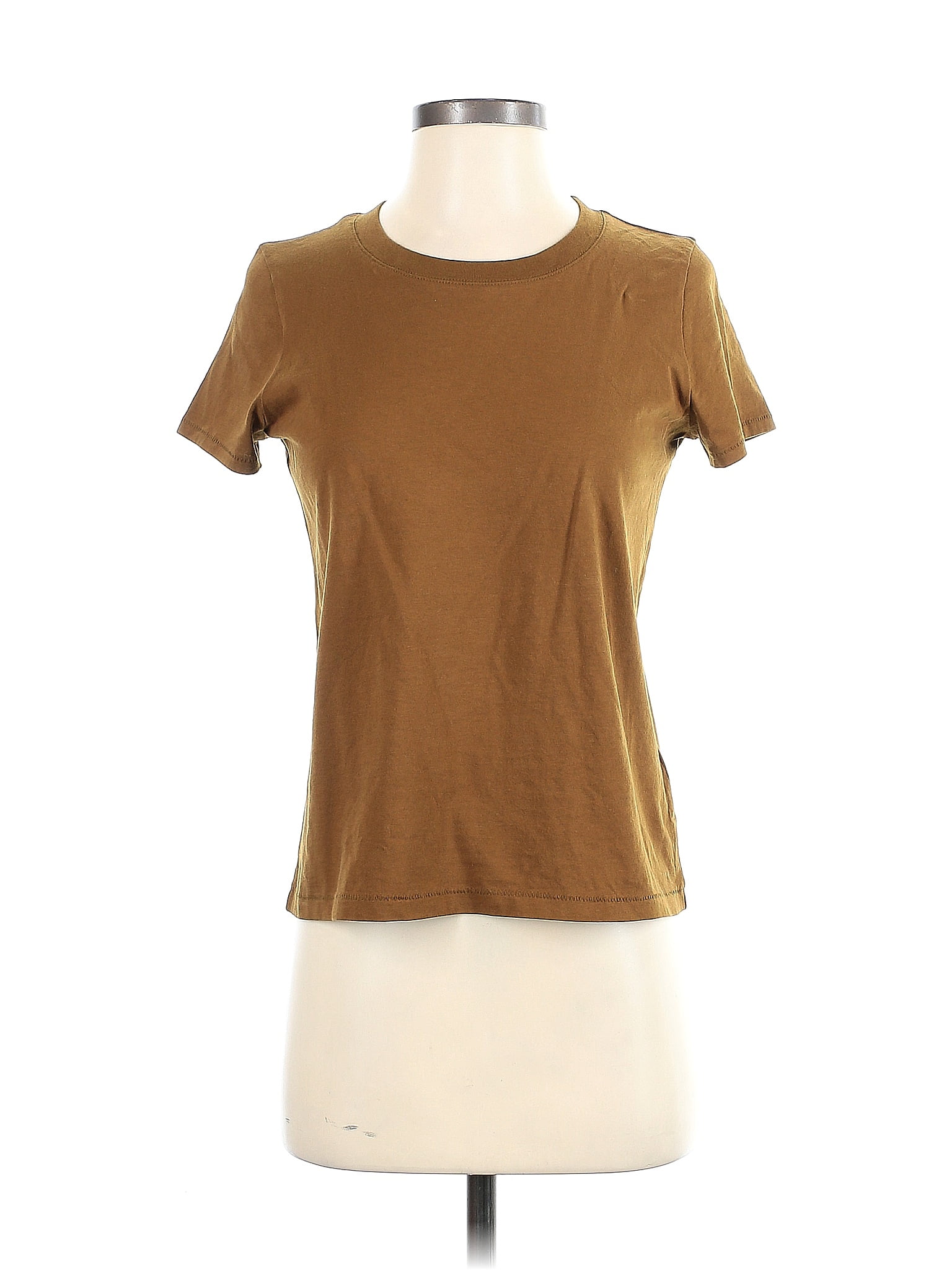 Madewell 100 Cotton Brown Short Sleeve T Shirt Size Xs 51 Off Thredup