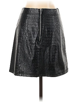 Mi ami Faux Leather Skirt (view 2)