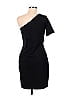 Theory Solid Black Cocktail Dress Size M - photo 2