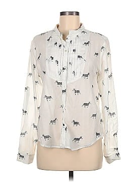 Holding Horses Long Sleeve Blouse (view 1)