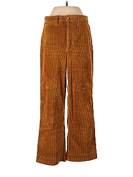 Madewell Slim Emmett Wide-Leg Crop Pants: Corduroy Edition (view 1)