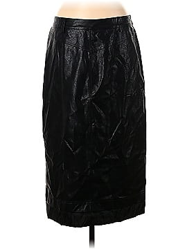 Finesse Faux Leather Skirt (view 2)