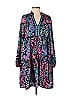Lilly Pulitzer 100% Polyester Paisley Baroque Print Teal Casual Dress Size S - photo 1