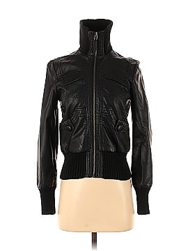 B Collection by Bobeau Faux Leather Jacket (view 1)
