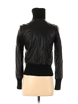 B Collection by Bobeau Faux Leather Jacket (view 2)