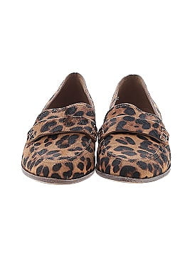 Madewell The Alex Loafer in Leopard Calf Hair (view 2)