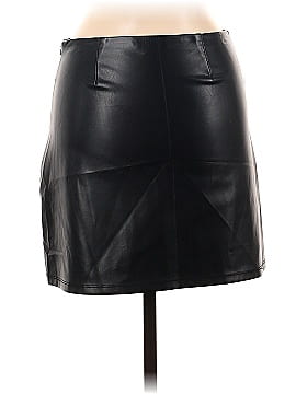 Good American Faux Leather Skirt (view 2)
