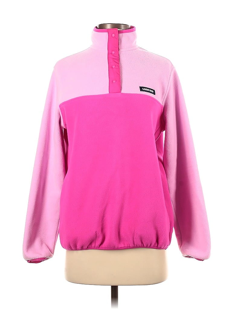 Lands' End 100% Polyester Pink Fleece Size S - photo 1