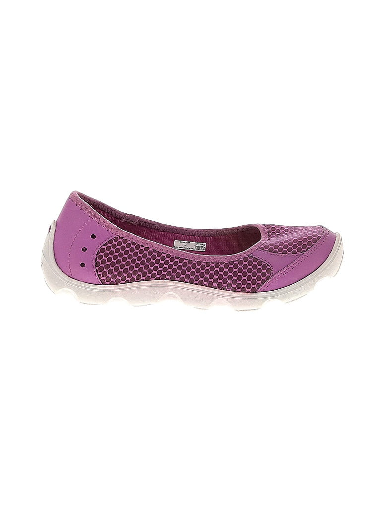 Crocs Purple Flats Size 6 - photo 1