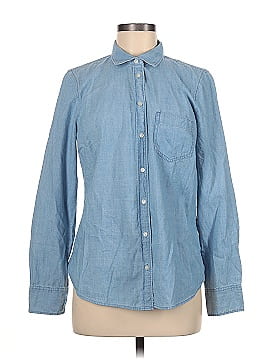 J.Crew Factory Store Long Sleeve Button-Down Shirt (view 1)