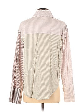 BEIGE BOTANY Long Sleeve Button-Down Shirt (view 2)