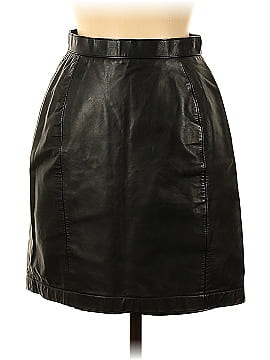 Wilsons Suede and Leather Leather Skirt (view 1)