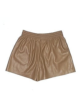 Good American Faux Leather Shorts (view 2)