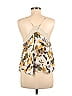 Zadig & Voltaire 100% Polyester Ivory Sleeveless Blouse Size M - photo 2