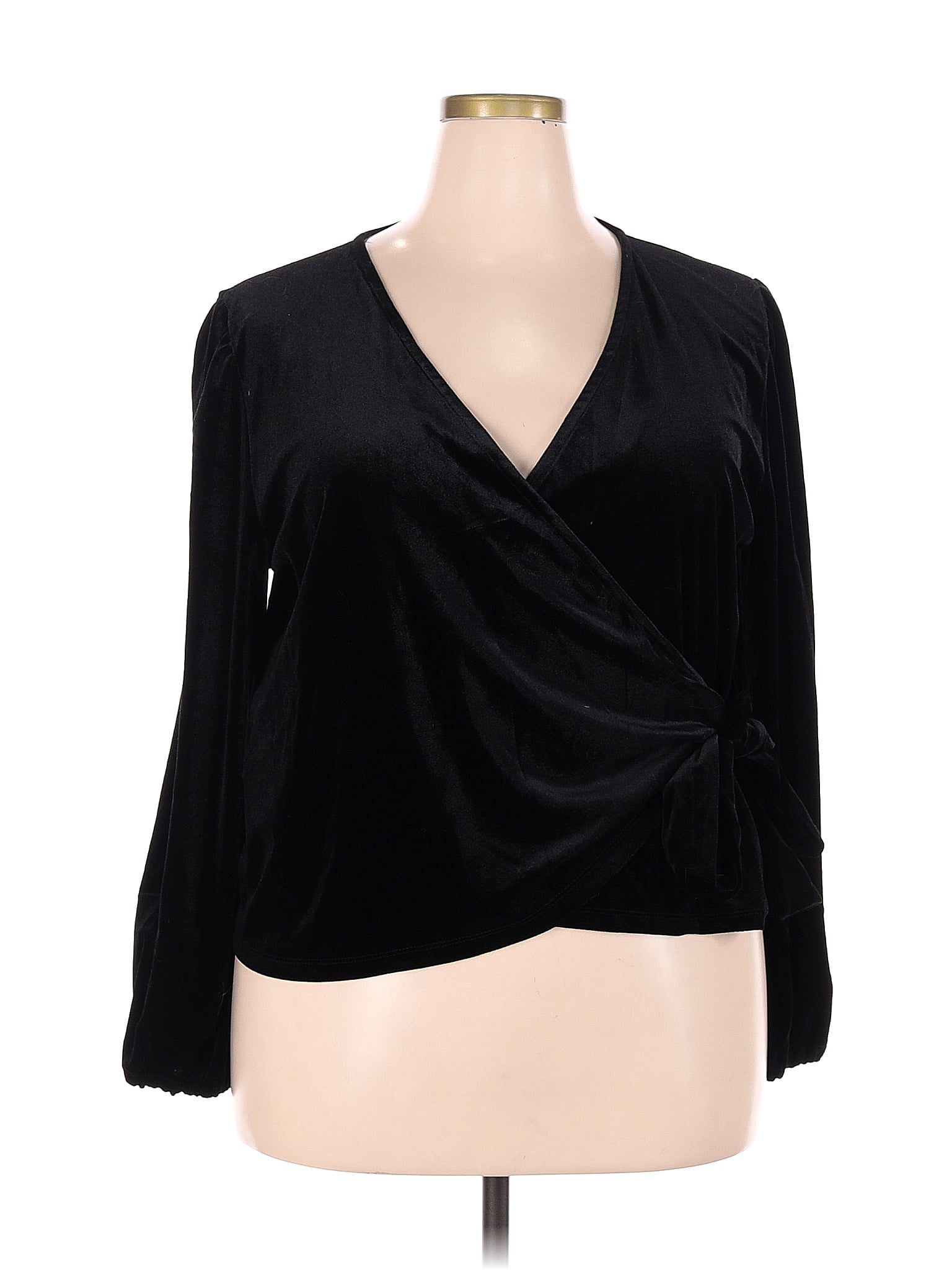 Haut Manches Longues Wolf & Rita Noir - Taille 10 Fille - Automne - Porté Une Fois