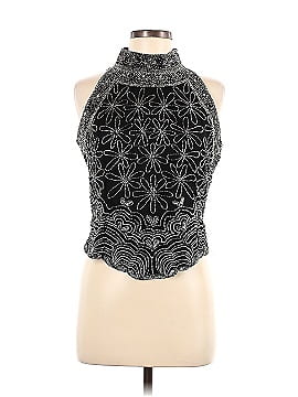 Papell Boutique Evening Sleeveless Blouse (view 1)