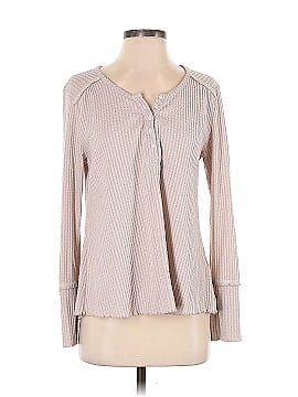By Anthropologie Long Sleeve Henley (view 1)