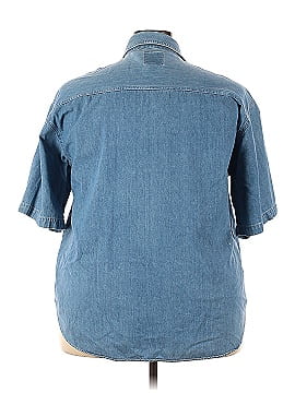 Quizz Long Sleeve Button-Down Shirt (view 2)