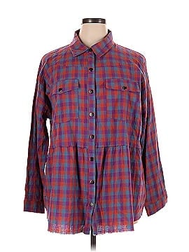 Impressions Long Sleeve Button-Down Shirt (view 1)
