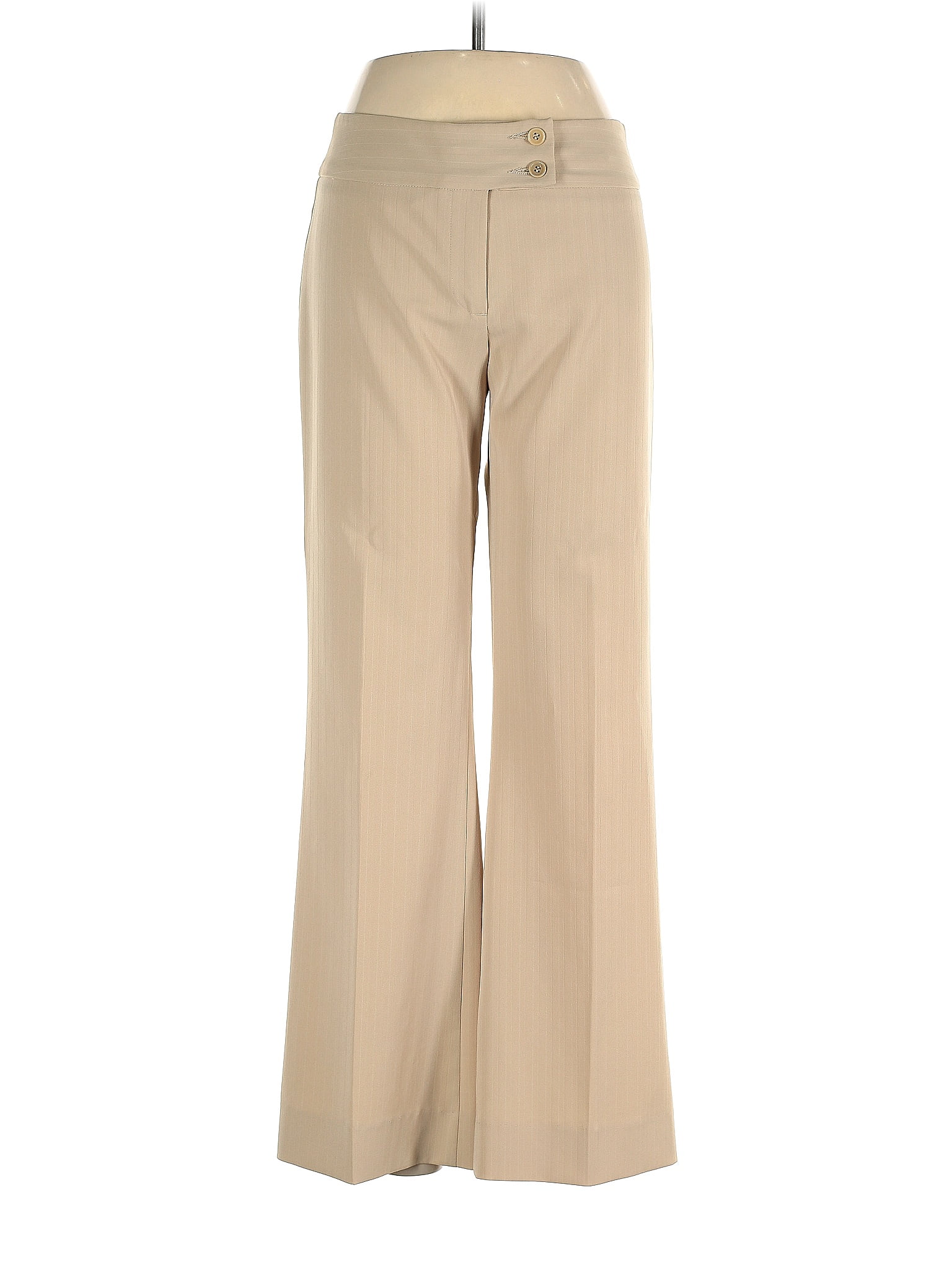 United Colors Of Benetton 100% Polyester Tan Dress Pants Size 40 (EU ...