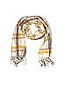 Unbranded Plaid Yellow Scarf One size - photo 1