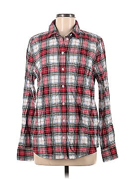 J.Crew Factory Store Long Sleeve Button-Down Shirt (view 1)