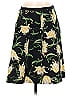 Speechless Floral Tropical Graphic Black Casual Skirt Size 3 - photo 1