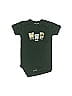 College Kids 100% Cotton Graphic Green Short Sleeve Onesie 12-18 MO / 18 MO - photo 1