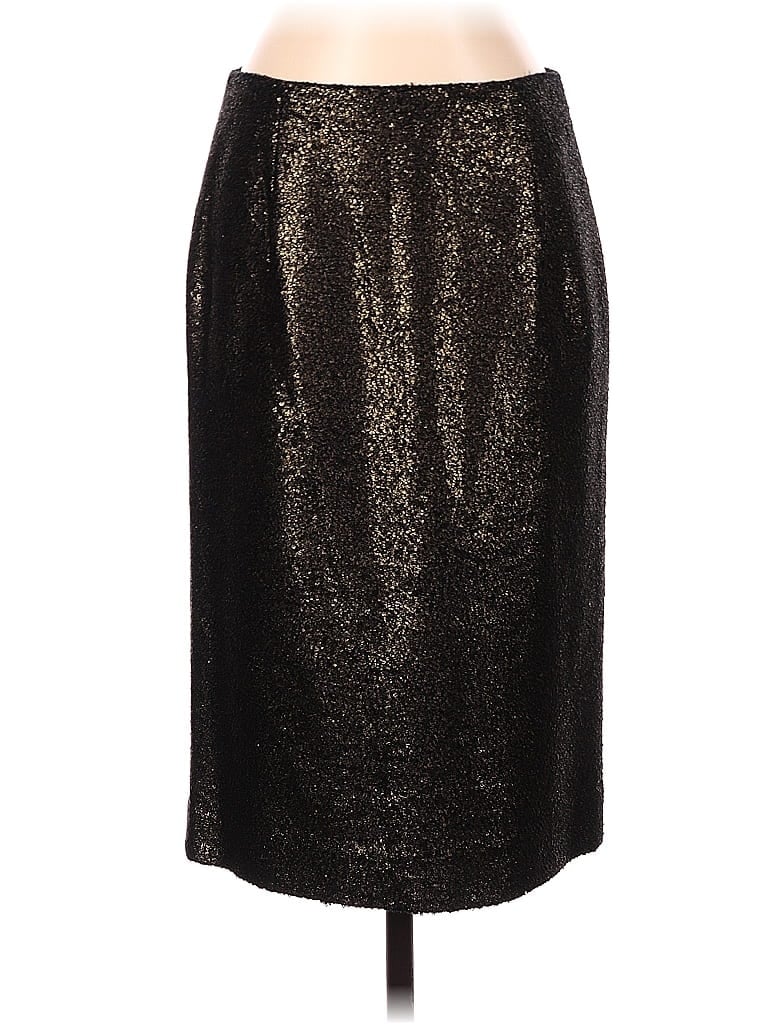 Pre-owned Worth New York Formal Skirt In Gold