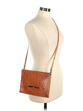 Prune Leather Crossbody Bag (view 2)