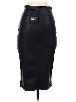 Ookie & LaLa Faux Leather Skirt (view 2)