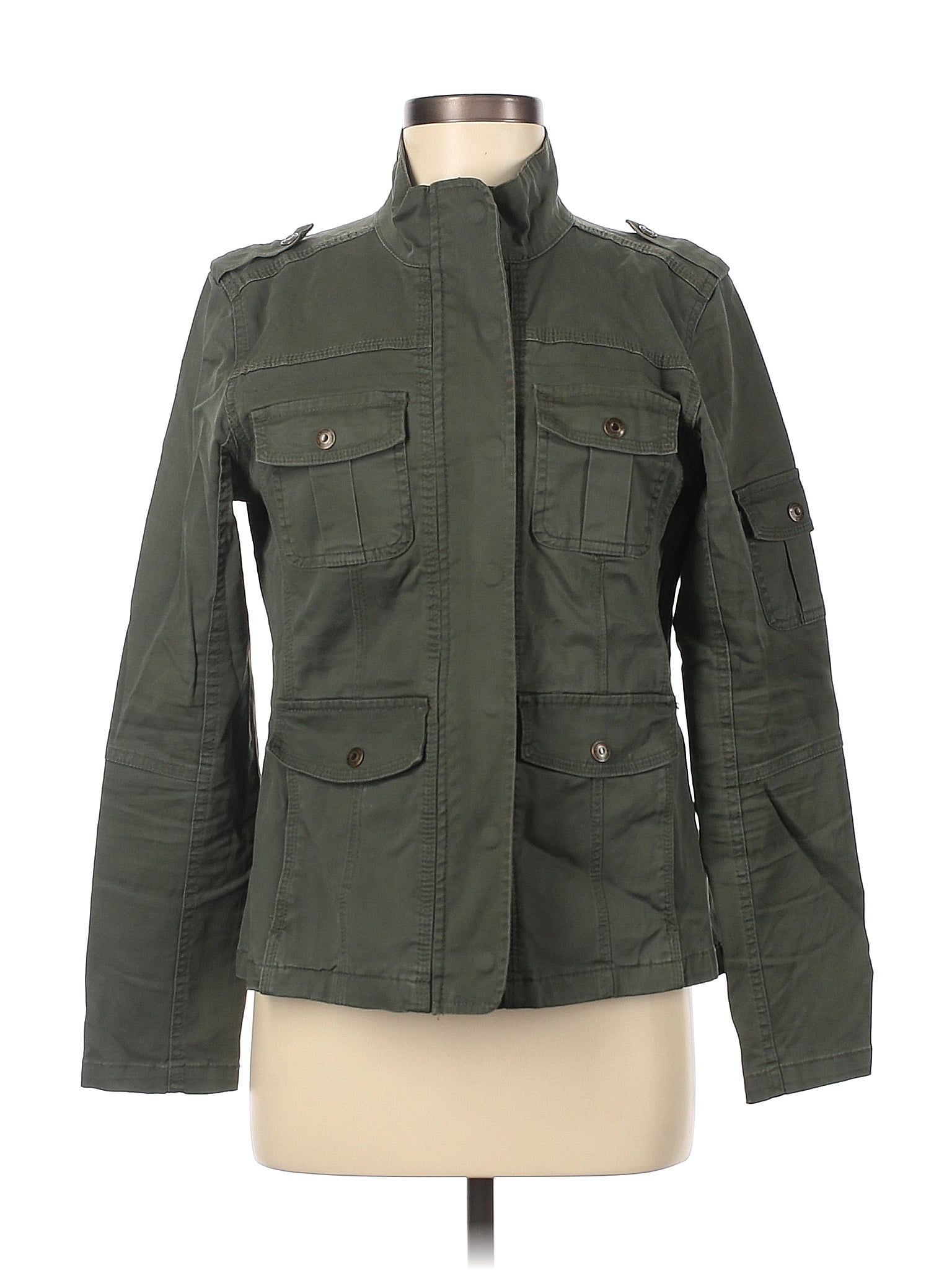 Kensie Knit Sleeve Quilted Core Jacket