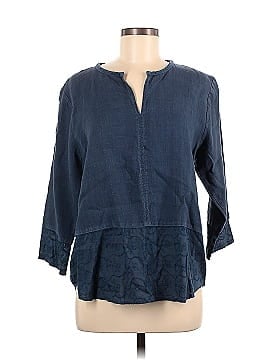 Hot Cotton by Marc Ware 3/4 Sleeve Blouse (view 1)