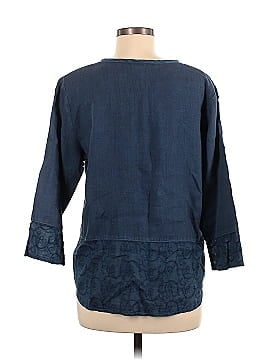 Hot Cotton by Marc Ware 3/4 Sleeve Blouse (view 2)