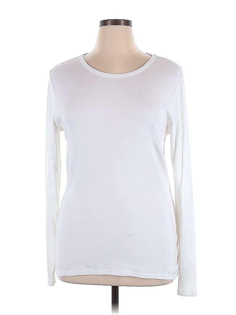 Gap Ivory Long Sleeve T-Shirt Size XL - photo 1