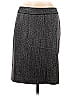 Semantiks Solid Tweed Chevron-herringbone Gray Formal Skirt Size 6 - photo 1