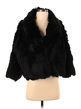 Adrienne Landau Rabbit Fur Coat (view 1)