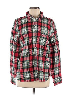 J.Crew Factory Store Long Sleeve Button-Down Shirt (view 1)