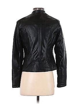 Bar III Faux Leather Jacket (view 2)
