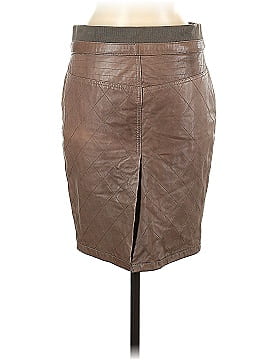 Diesel Leather Skirt (view 2)